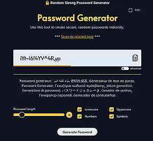 Strong Password Generator